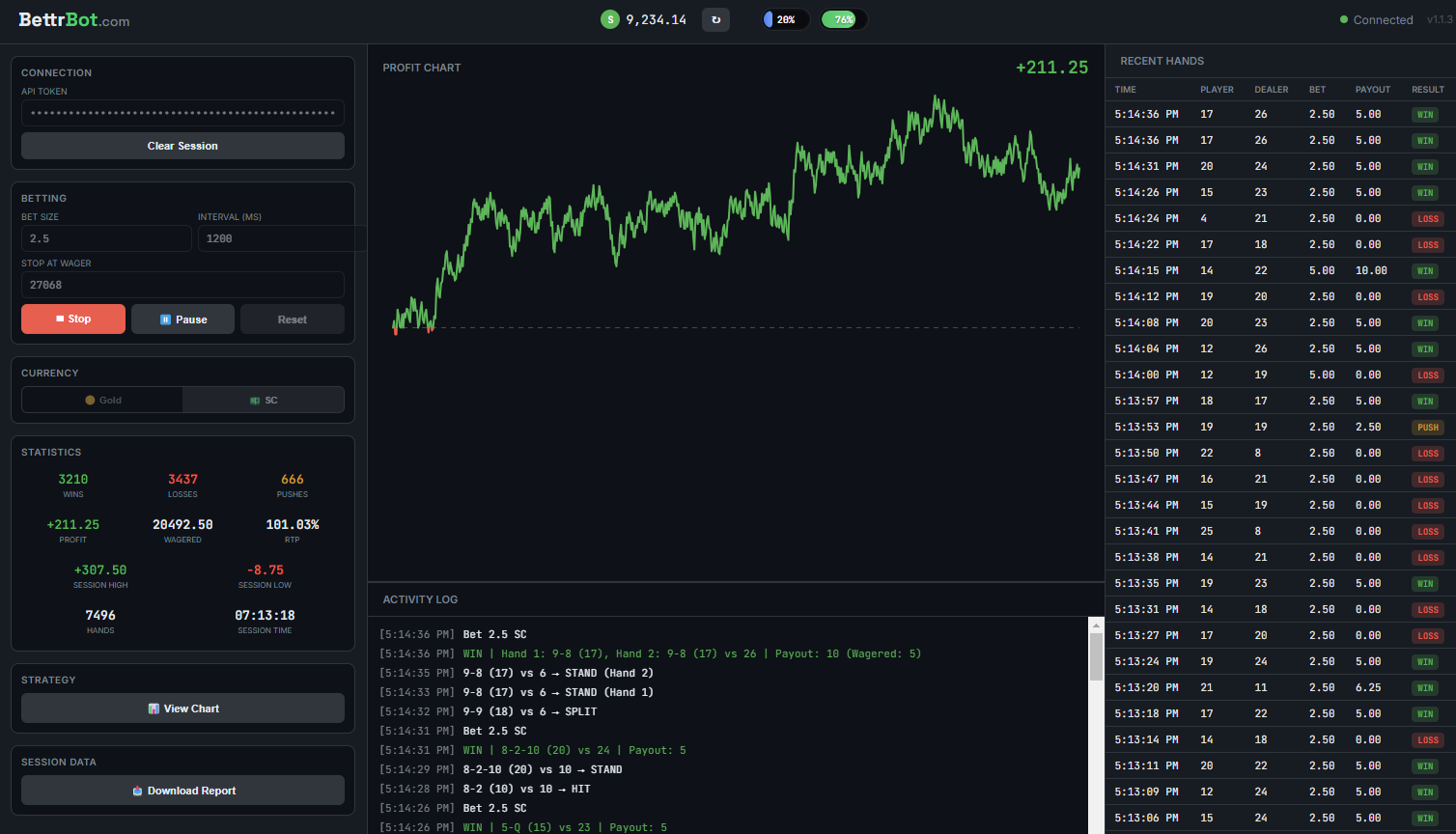 BettrBot App Screenshot